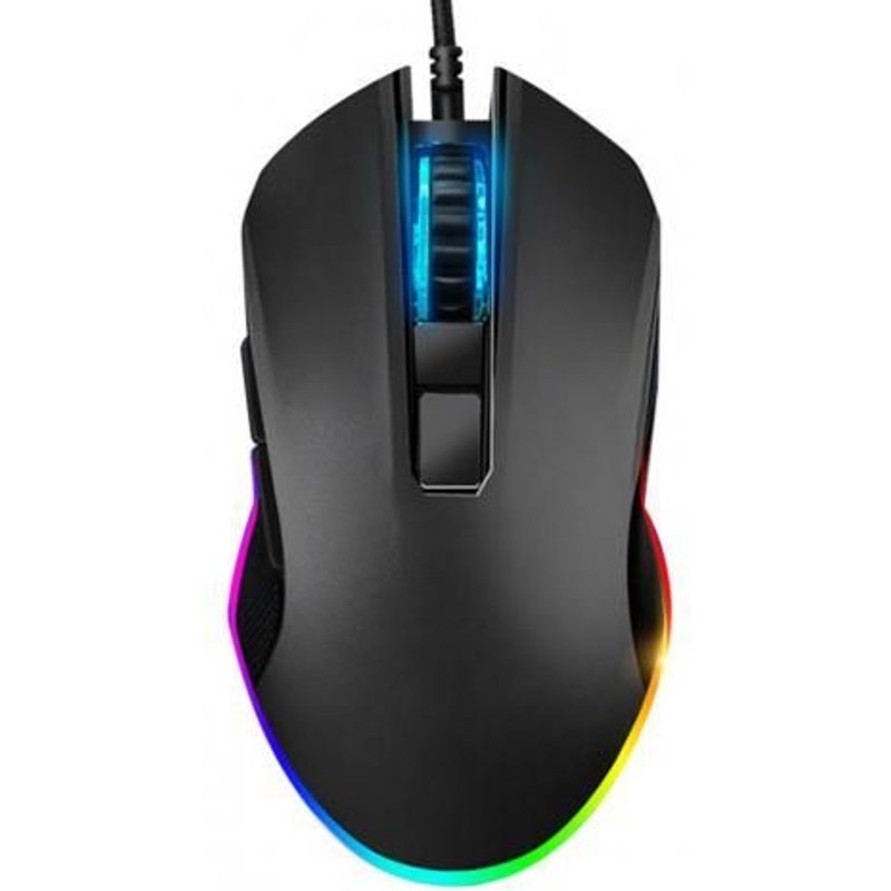 Souris de jeu LED USB, 6 boutons, antidérapante, filaire, rvb, Pubg, pour ordinateur portable