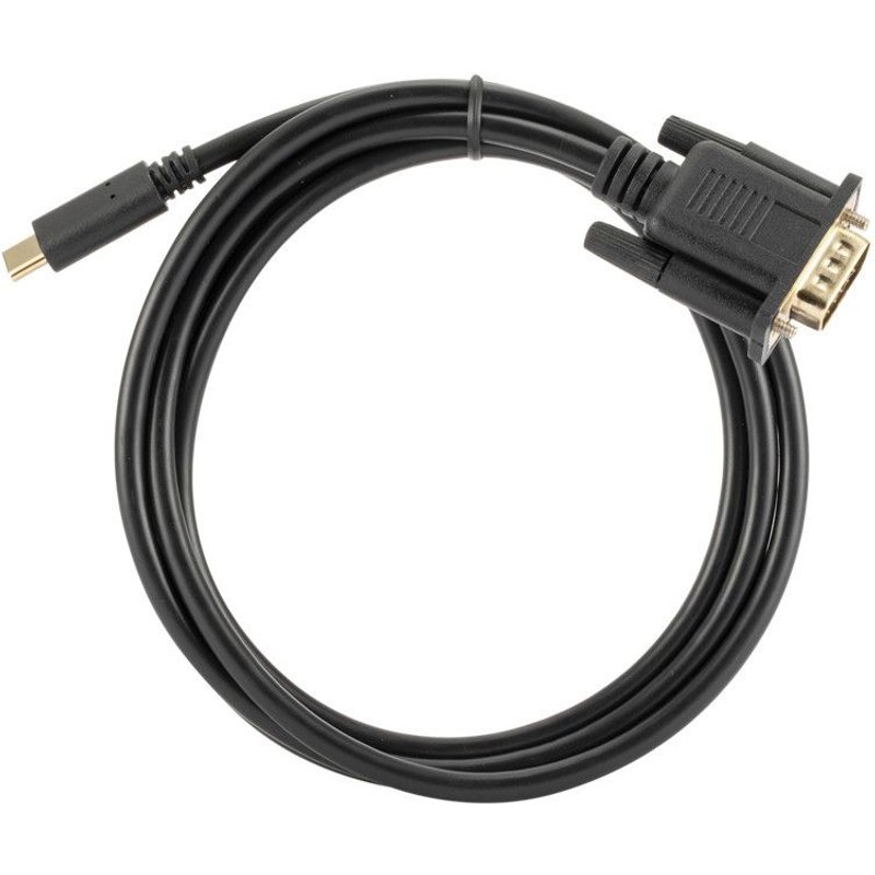 Câble USB C 10Gbps vers VGA, 2021 P, convertisseur de Type C vers VGA, câble adaptateur pour ordinateur portable, projecteur vidéo externe UHD, 1080 M, nouveauté 1.8