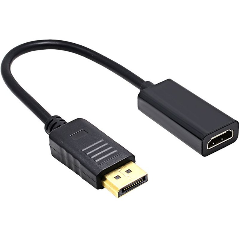 Adaptateur De Câble Displayport Dp Mâle Vers Hdmi, Haute Qualité, 25mm, Convertisseur De Port D'Affichage Pour Ordinateur Portable De Projecteur