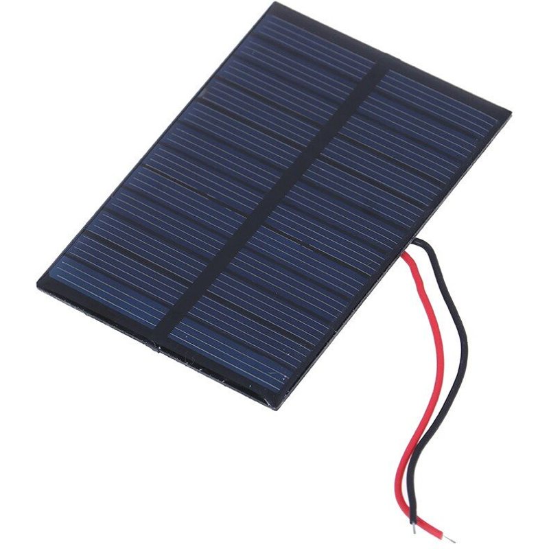 Panneau Solaire En Époxy 6v, Mini Système Solaire, Bricolage Pour Batterie, Chargeurs De Téléphone Portable, 0.6w
