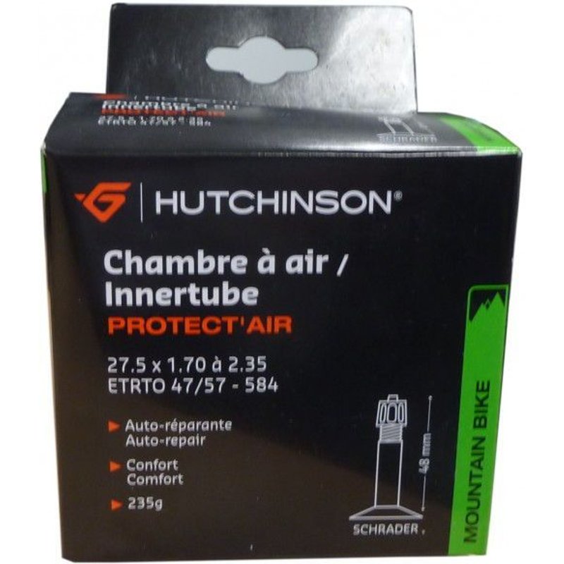 Chambre à air VTT Hutchinson Protect'air 27.5x1.70-2.35 valve Schrade