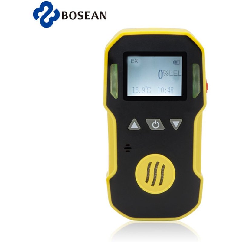 EX Gas detector Détecteur Portable de gaz naturel ABS, poignée en caoutchouc, eau, poussière et Explosion, gaz Combustible pour maison industrielle Nipseyteko