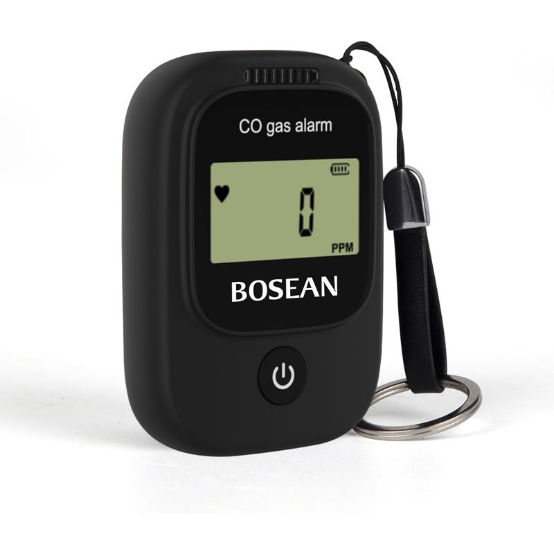 WHITE – détecteur Portable de monoxyde de carbone, analyseur de gaz, moniteur de mesure de 0 à 1000ppm, vibrations sonores et lumineuses Nipseyteko