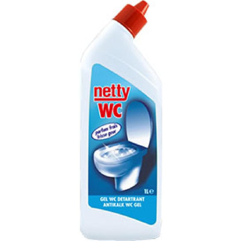 2 Nettoyants detartrants gel WC 1L