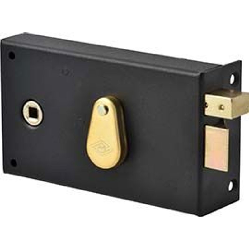 Serrure horizontale 144 Ă pĂȘne dormant 1/2 tour JPM 140 mm - Droite - 144000-02-1A