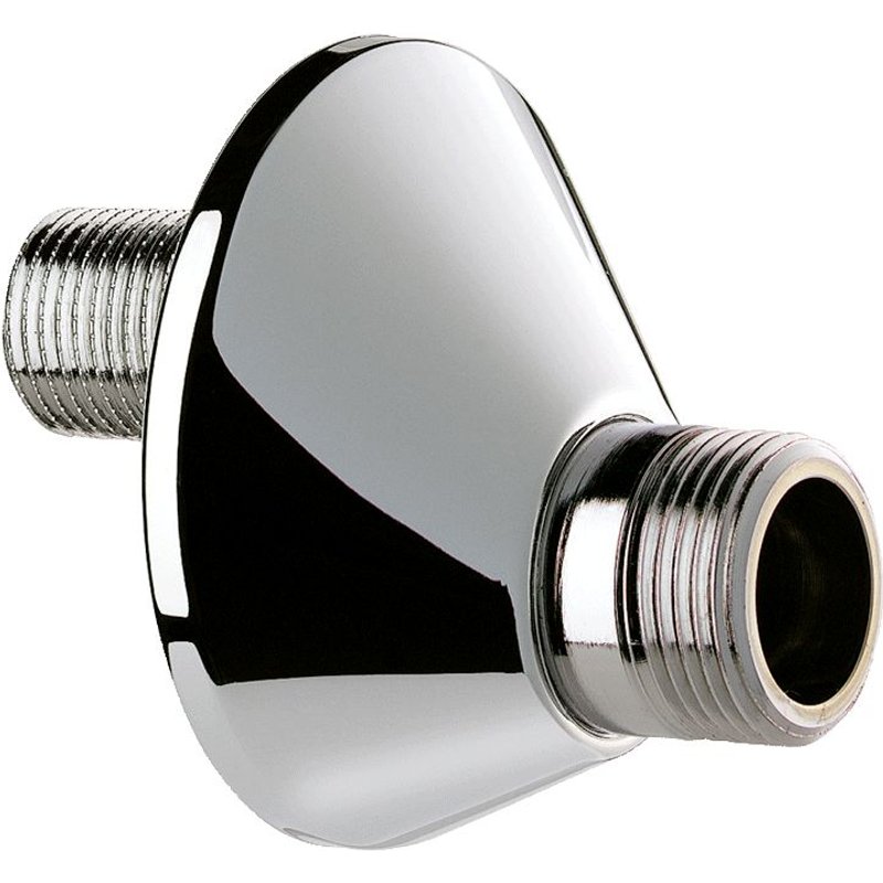 Raccord décalé M1/2 M3/4 sous rosace DELABIE entraxe 21 mm - 2 pièces - 857027.2P