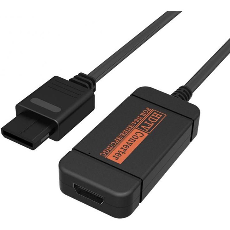 Convertisseur de commutateur compatible HDMI 720P vers séparateur de câble vidéo HDTV, pour Console de jeu NGC N64 SNES SFC, accessoires de Conversion