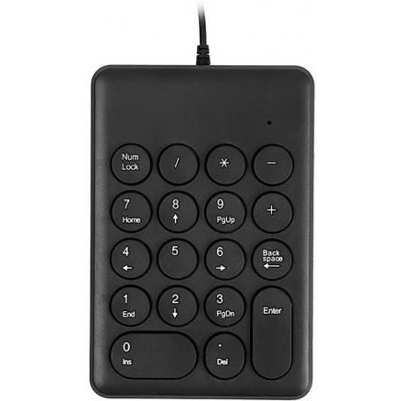 Mini clavier numérique USB Compact et utile, léger et résistant à l'usure pour ordinateur portable