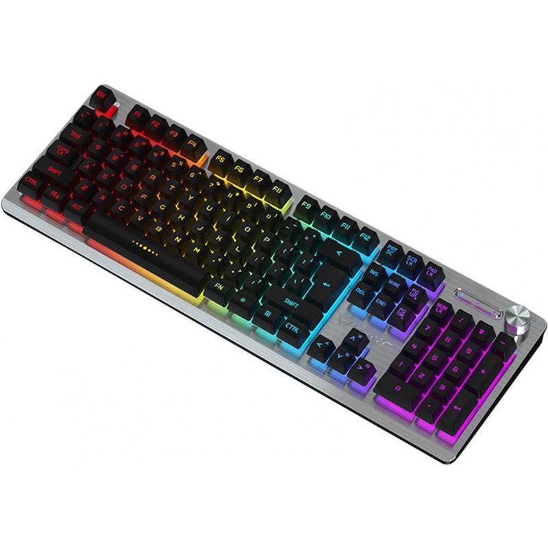 Clavier de jeu universel K002, rétro-éclairage rvb, ABS, 104 touches, mécanique filaire, PC, meilleur cadeau pour les joueurs