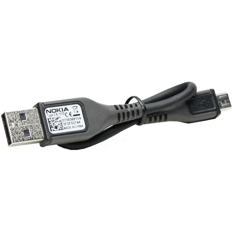 Câble Data Micro-USB d'Origine Nokia CA-101D pour Lumia 900