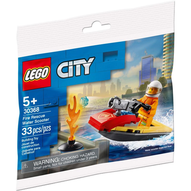 LEGO City - Fire Rescue Water Scooter (Polybag) - 30368