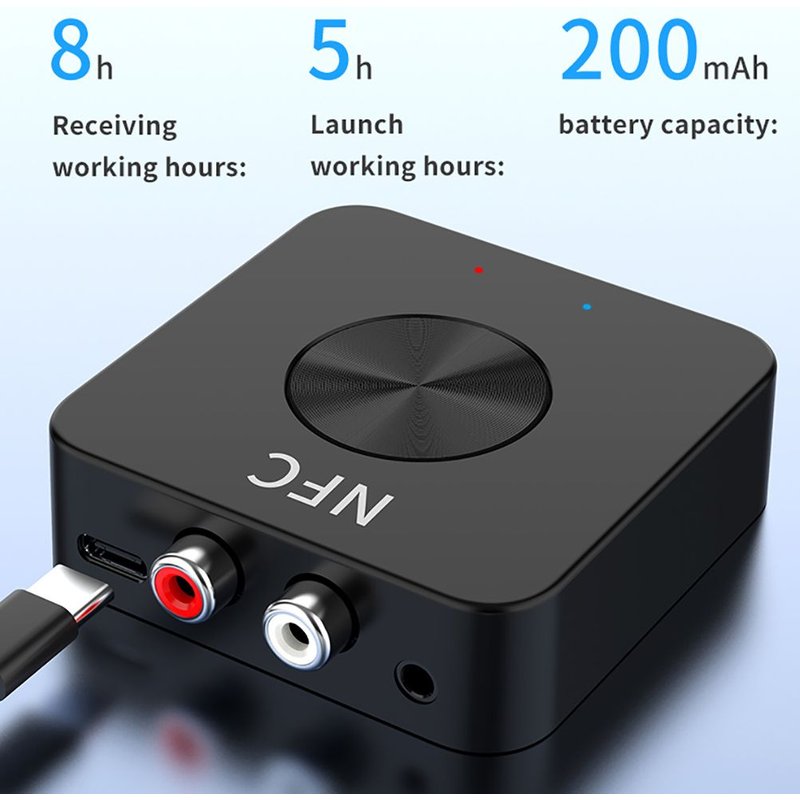 Adaptateur récepteur-transmetteur Bluetooth BT21, adaptateur Jack Audio RCA AUX, haut-parleur de musique sans fil, connecteur HiFi pour télévision, ordinateur portable et PC
