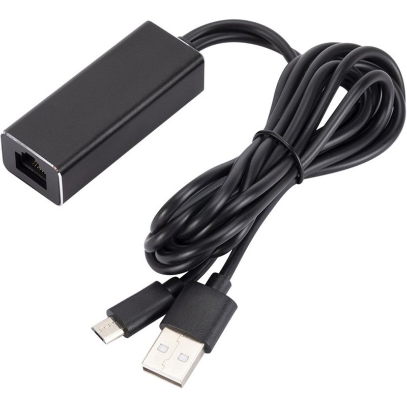 Adaptateur de carte réseau Micro USB à RJ45 100M, Gadgets pour Chromecast/Fire TV Stick, accessoire de convertisseur de télévision