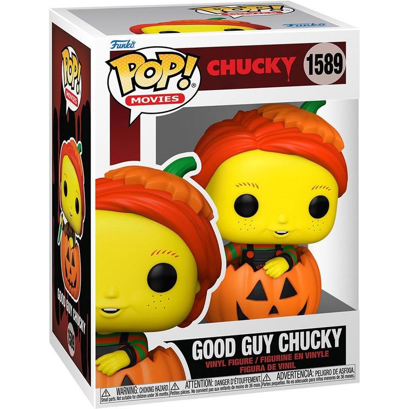 Figurine Funko Pop - Chucky N°1589 - Good Guy Chucky (Vintage Halloween) (80999)