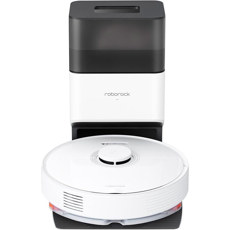 RoboRock Q7 Max+ Blanc - Aspirateur robot laveur avec station automatique de vidage