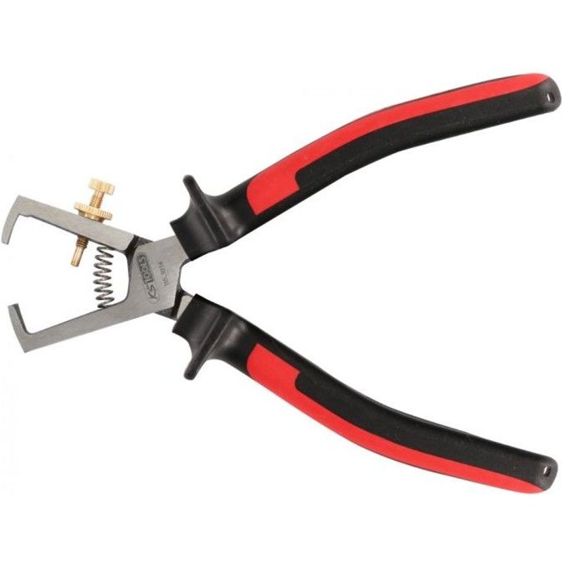 Pince à dénuder à poignée bi-composants, L. 165 mm