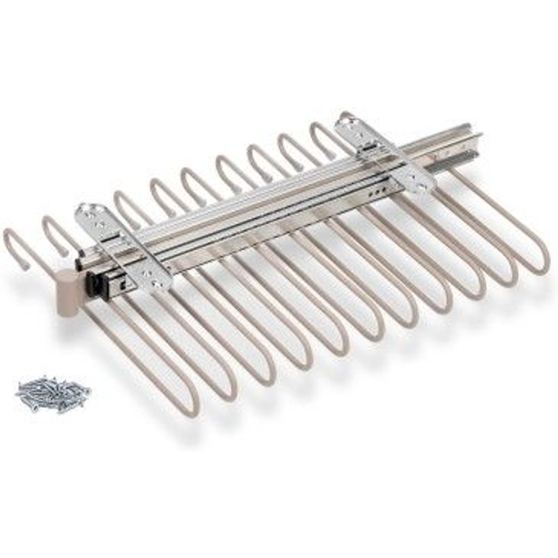 Porte-pantalons extractible - pierre - Self EMUCA