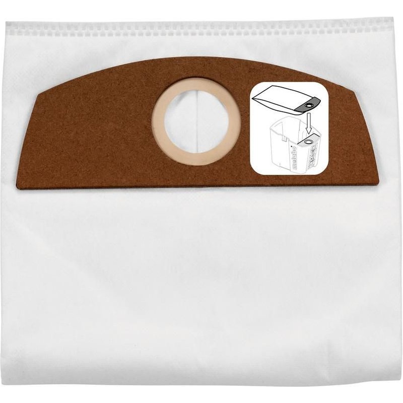 Metabo Sacs filtrants 5, en non-tissé - 6 l, AS 18 L PC Compact - 630164000