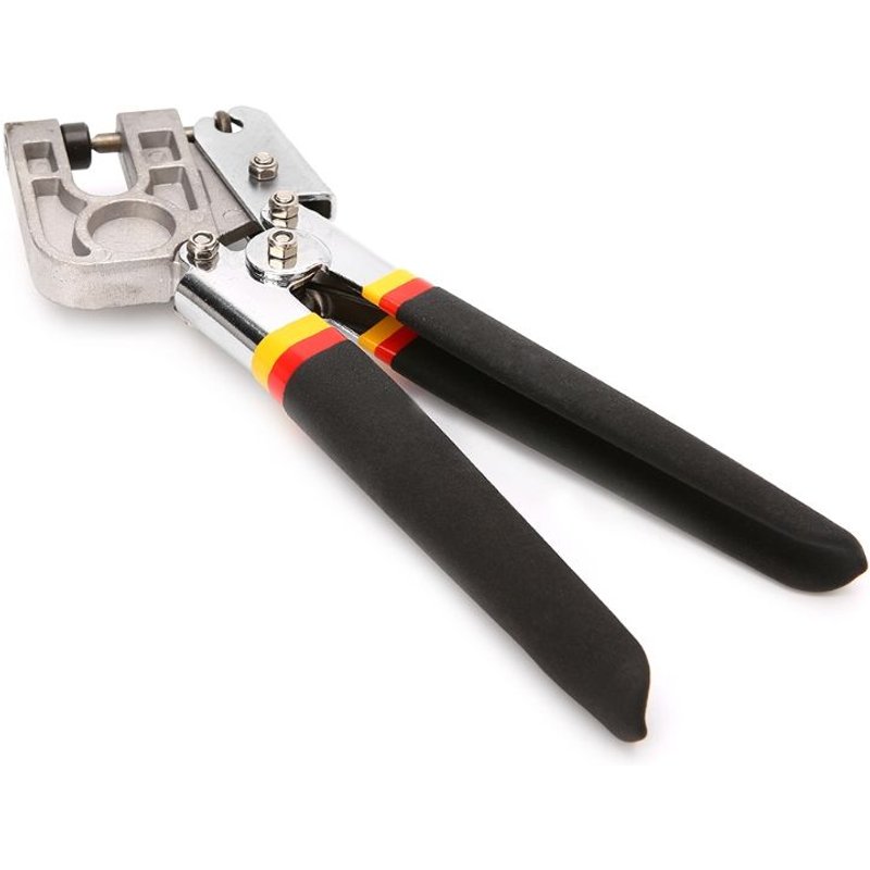 Pince à sertir pour plaques de plâtre, poignée en TPR de 10 pouces, outil pour cloisons sèches, fixation du métal