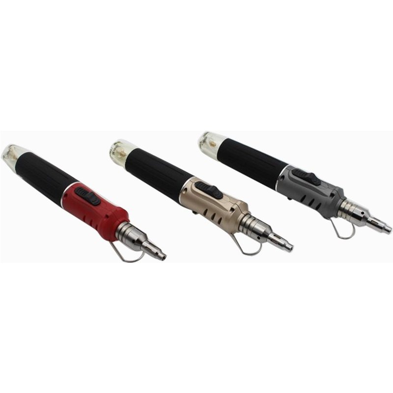 Fer à souder sans fil au gaz Butane 10 en 1 à auto-allumage, Kit de torche à souder, outil HS-1115K à allumage supérieur, fer à souder Durable