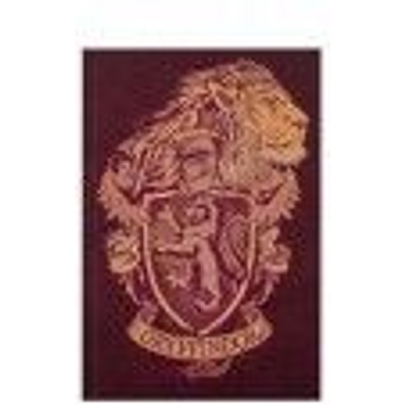 Cinereplicas Harry Potter - Carnet Gryffondor 120p - Licence Officielle