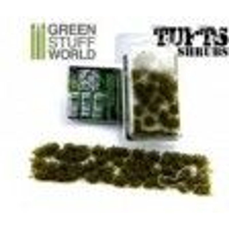 Green Stuff 363063 Touffes De Buissons 6mm Auto-Adhésif Vert Foncée
