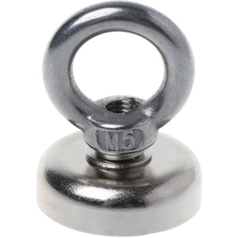 Hameçon magnĂ©tique rond puissant, dĂ©tecteur de mĂ©taux, pĂȘche en mer, chasse, matĂ©riaux magnĂ©tiques