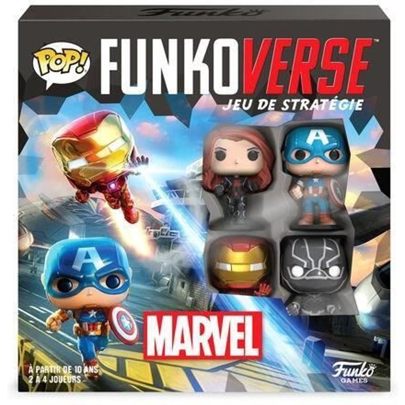 Jeu Funkoverse - Mar 100 - 4 - Pack