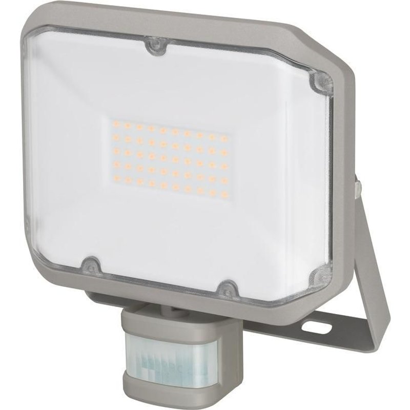 Brennenstuhl Projecteur LED AL 3050 P avec détecteur de mouvements infrarouge 30W, 3110lm, IP44 - 1178030901
