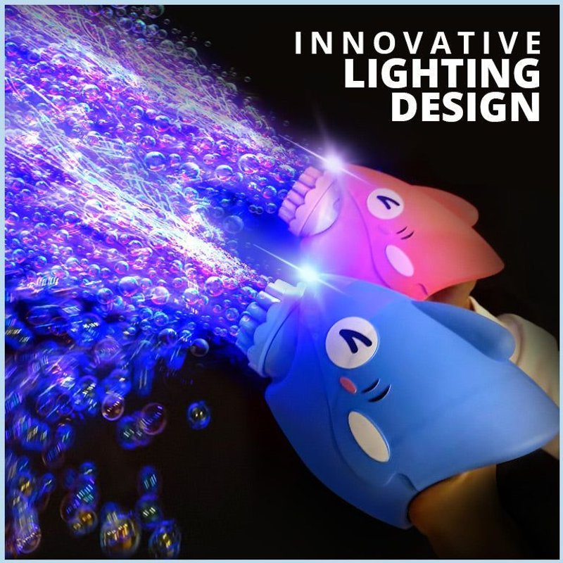 Machine À Bulles Électrique En Forme De Requin, Éclairage Automatique, Non Toxique Et Sûr, Pour Jouets D'Enfants