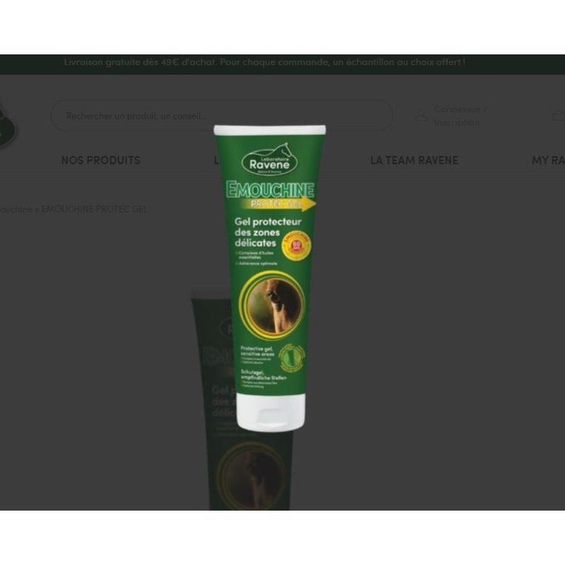 Emouchine Protec Gel 250 Ml Pour Cheval