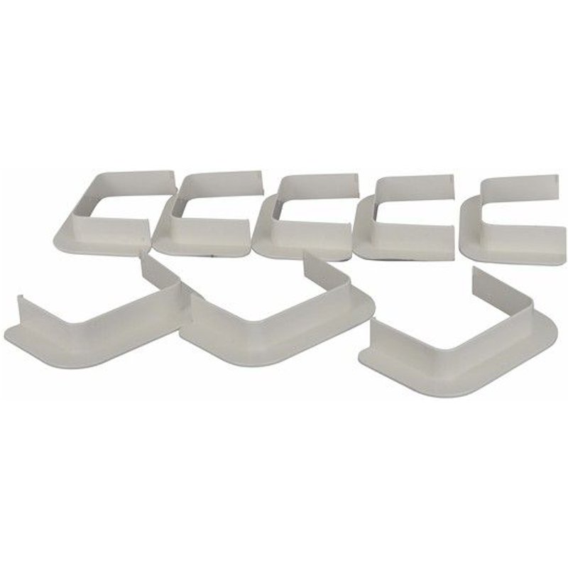 Passage de mur 140x90 blanc crème 9001 (X 8) - DIFF