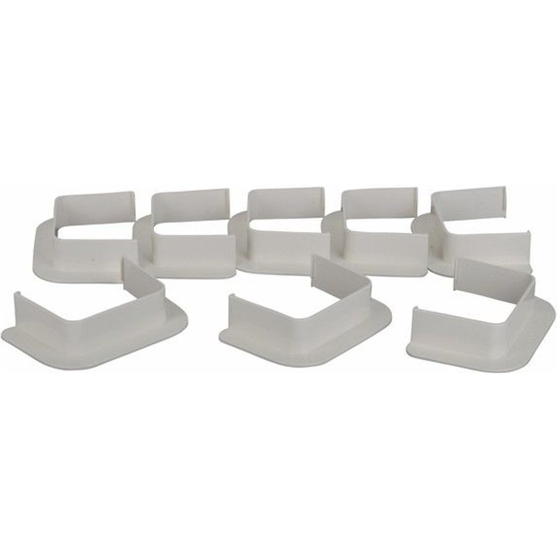 Passage de mur 110x75 blanc crème 9001 (X 8) - DIFF