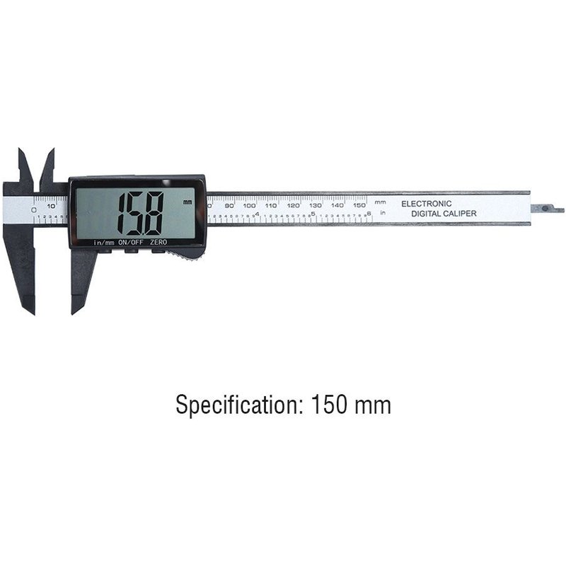 Pied à coulisse numérique électronique 100/150mm, pied à coulisse micromètre électronique, outils de mesure plein écran
