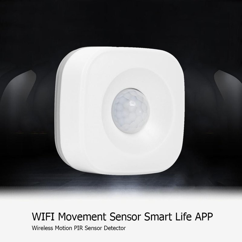 détecteur de mouvement PIR, wi-fi, application Smart Life, système de sécurité domestique sans fil