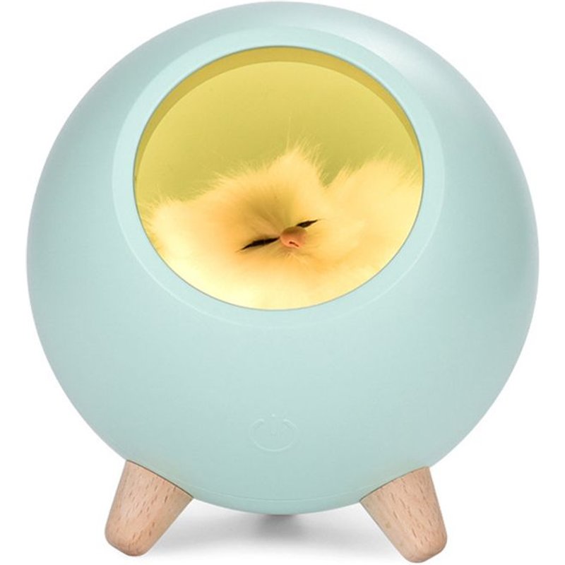 Mini Veilleuse Portable Usb Pour Animal De Compagnie, Lampe De Table À Intensité Réglable, Luminaire Décoratif Pour La Chambre D'Un Bébé Ou D'Un Enfant