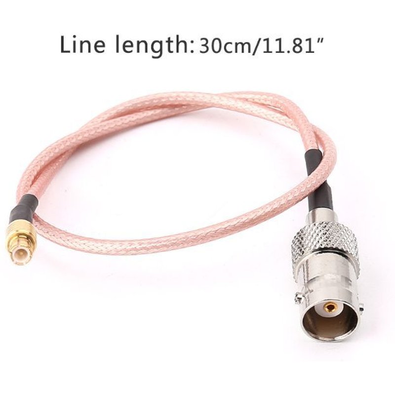 Câble Coaxial RF BNC femelle vers MCX mâle RG316, 30cm