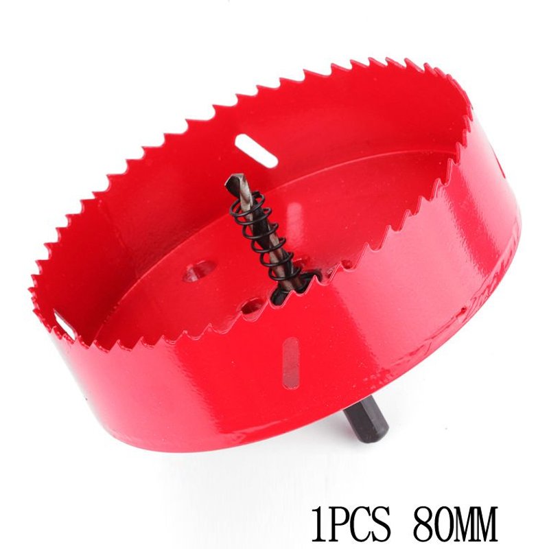 Scie cloche 19-127mm pour le perçage du bois et du métal, outil électrique pour percer le noyau, mèches de mandrins, Kit de coupe pour le travail du bois, bricolage