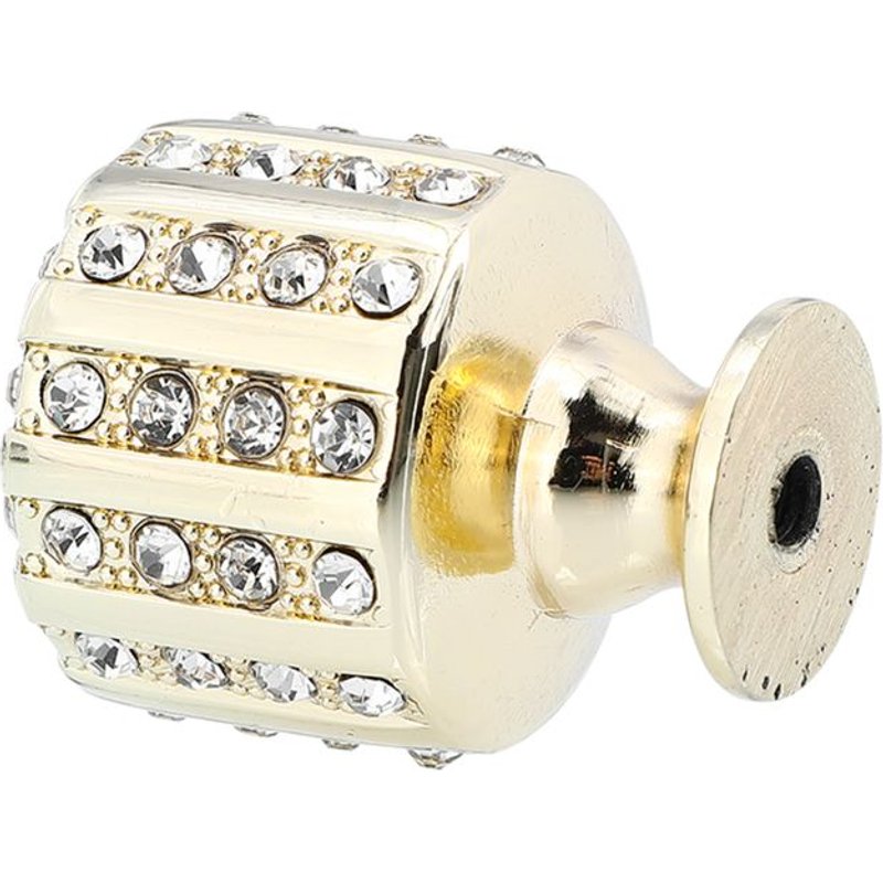 Poignée de porte de placard en cristal et diamant, 1 pièce, bouton de porte de tiroir