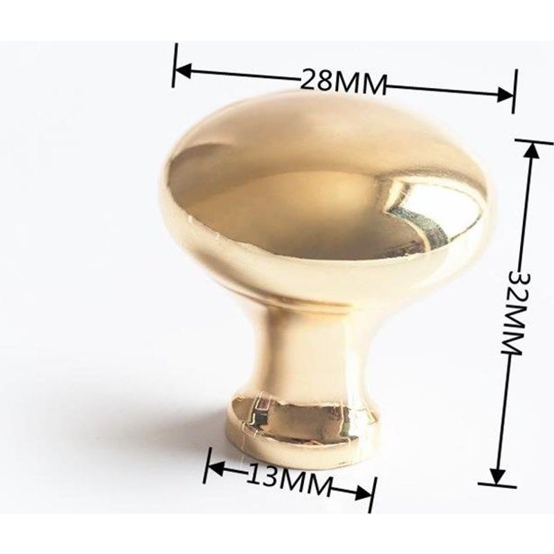 Poignée de meuble en alliage de Zinc massif, géométrique, luxueuse, dorée, Style nordique et moderne, pour tiroir, porte