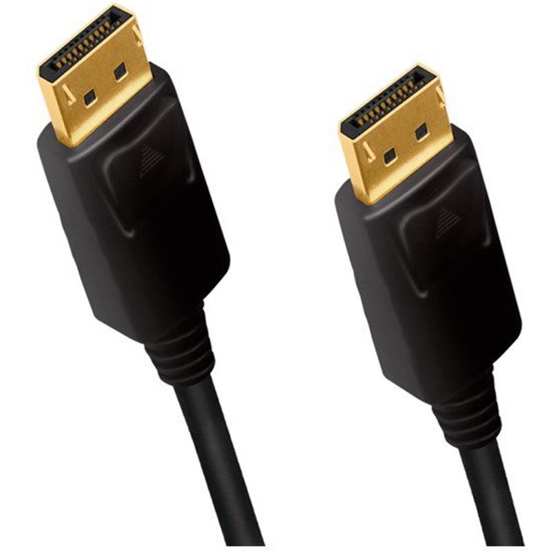 LogiLink - Câble DisplayPort - DisplayPort mâle pour DisplayPort mâle - 5 m - noir