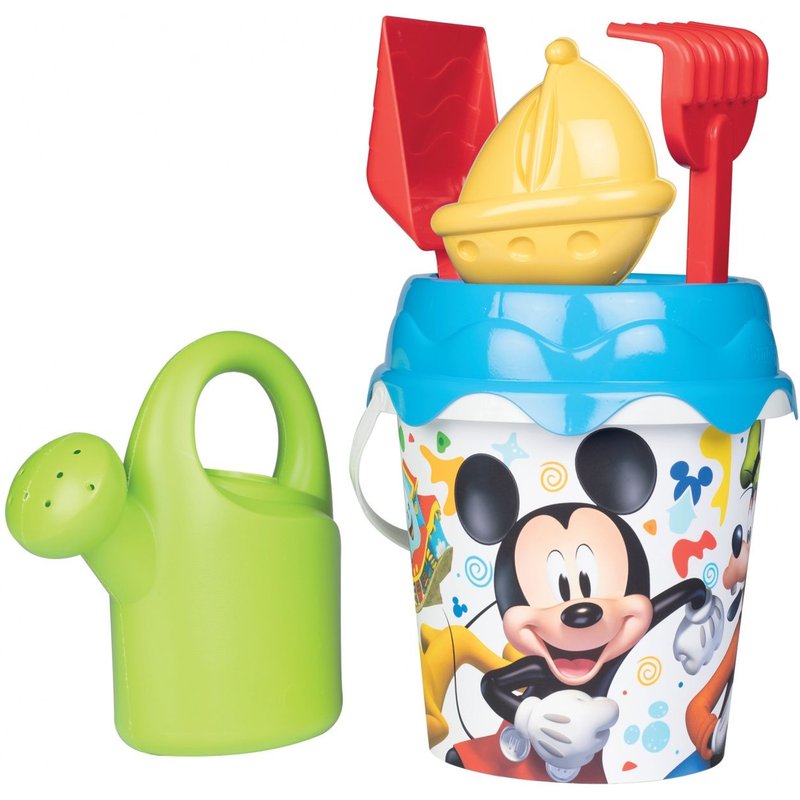 Plage Mickey Seau Mm Garni Arrosoir