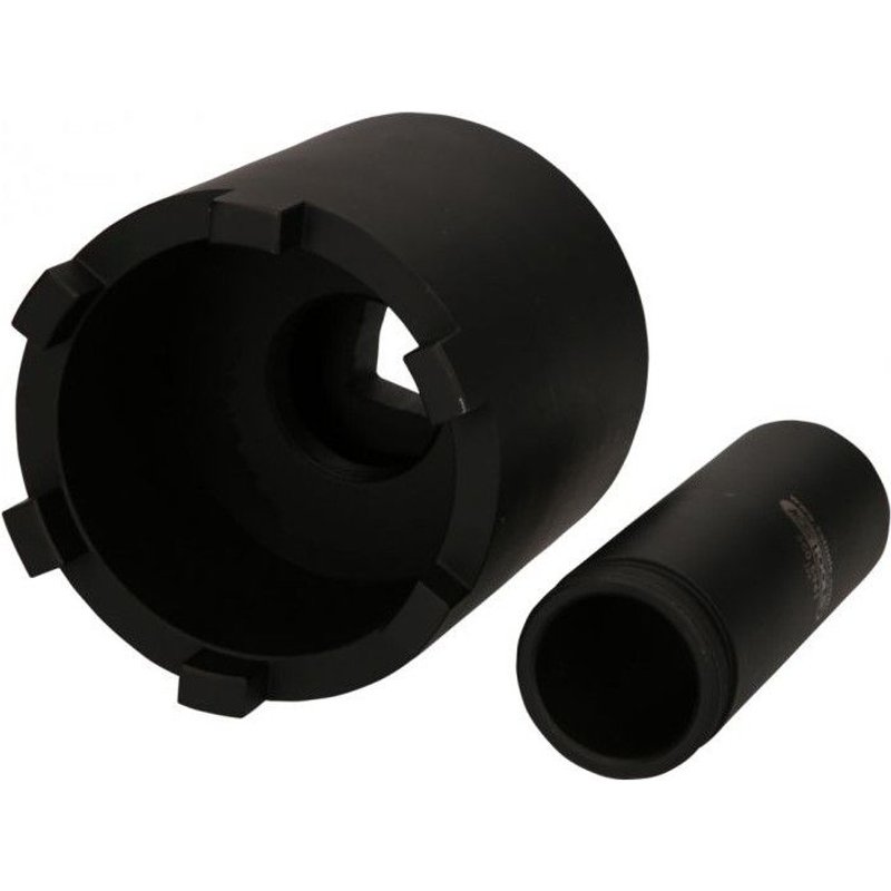 Douille à 6 ergots Ø 76,5 mm avec tube de centrage pour MAN