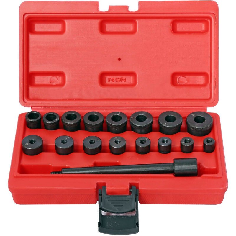 Centreur d embrayage universel 17 pièces broche outil de centrage jeu set auto Helloshop26 16_0002580