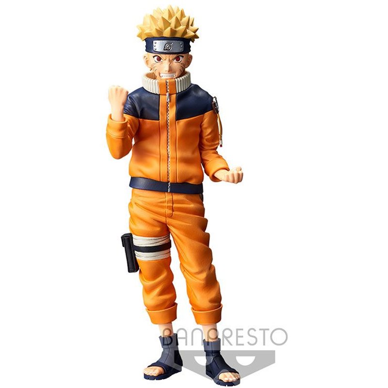 Banpresto Naruto - Naruto Uzumaki #2 - Grandista Nero - 23 Cm