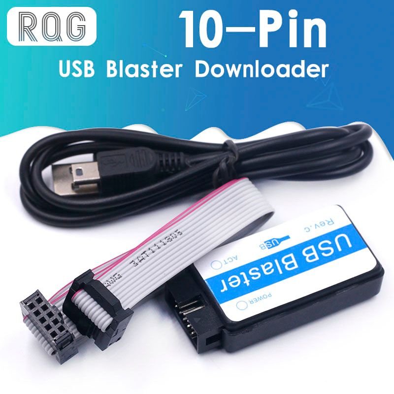 Mini câble USB Blaster JTAG à 10 broches, pour CPLD FPGA NIOS JTAG, compatible avec tous les appareils