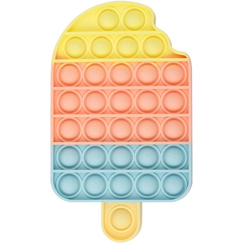 Couleur J Pop-It ? Jouets Sensoriels Anti-Stress Bon Marché, Pop-It Popit, Arc-En-Ciel, Anti-Stress