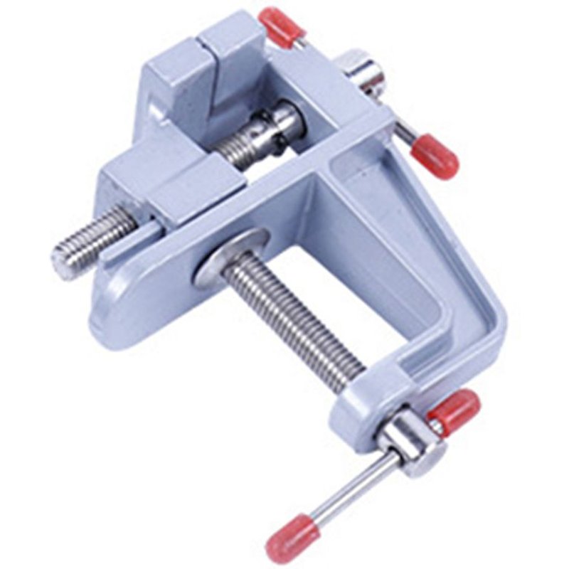 Pince de bricolage en alliage d'aluminium, petit bijoutier Miniature, pince sur étau de Table, Mini outil étau multifonctionnel
