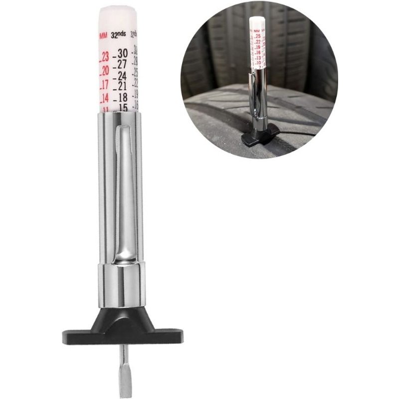 Jauge de profondeur de pneu, code de couleur intelligent, outil de mesure de profondeur de pneu, jauge d'usure de pneu, pied à coulisse numérique 157A