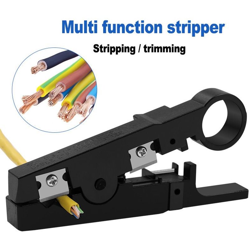 Mini pince à sertir automatique Portable, dénudeur de fil, coupe-câble réseau RJ45, multi-outils, coupe linéaire